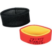 Image of NU-2285ST - Uni Filter Air Filter For Yamaha XT 600 1984-1989 - Black/Red