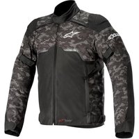 Image of Alpinestars Hyper Drystar Jacket Black & Camo Red