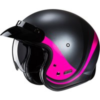 Image of HJC V31 Emgo MC8SF Pink Motorcycle Helmet
