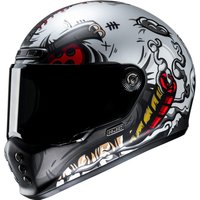 Image of HJC V10 Vatt MC1SF Red Motorcycle Helmet