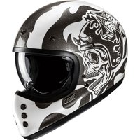 Image of HJC V60 Flame MC5 Black Motorcycle Helmet