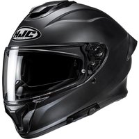 Image of HJC C71 Semi Flat Black Motorcycle Helmet