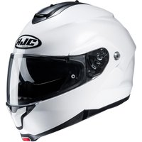 Image of HJC C91N Pearl White Motorcycle Helmet