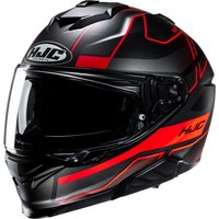 Image of HJC I71 Iorix MC1SF Red Motorcycle Helmet