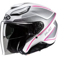 Image of HJC F31 Ludi MC8 Pink Motorcycle Helmet