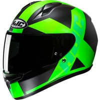 Image of HJC C10 Tez MC4HSF Green Helmet