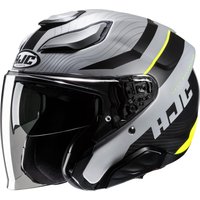 Image of HJC F31 Naby MC3HSF Yellow Motorcycle Helmet