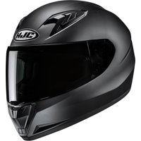 Image of HJC Y10 Semi Flat Black Motorcycle Helmet