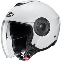 Image of HJC I40N Pearl White Motorcycle Helmet