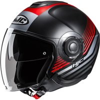 Image of HJC I40N Dova MC1SF Red Motorcycle Helmet