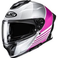 Image of HJC C71 Morix MC8 Pink Motorcycle Helmet