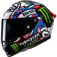 Image of HJC RPHA 1 V2 Carbon Quartararo Le Mans 3 MC21 Motorcycle Helmet