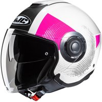 Image of HJC I40N Pyle MC8 Pink Motorcycle Helmet