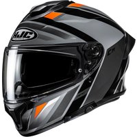 Image of HJC C71 Faber MC4 Green Motorcycle Helmet