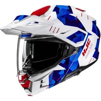 Image of HJC I80 Roki MC21 Red White Blue Motorcycle Helmet