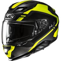 Image of HJC F71 Tozz MC3H Yellow Motorcycle Helmet