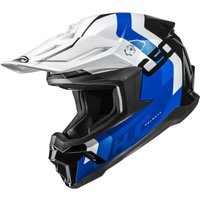 Image of HJC C50 Primal MC2 Blue Motorcycle Helmet