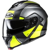 Image of HJC C91N Jyn MC3HSF Yellow Motorcycle Helmet