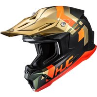 Image of HJC C50 Primal MC6HSF Fluo Orange Motorcycle Helmet