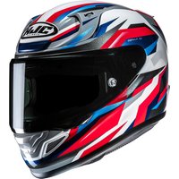 Image of HJC RPHA 12 Dravix MC21 White Blue Red Motorcycle Helmet