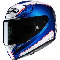 Image of HJC RPHA 12 Respon MC2 Blue White Red Motorcycle Helmet