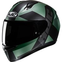 Image of 49992 - HJC C10 Tez MC4SF Khaki Green L Motorcycle Helmet