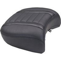 88420 - Mustang Wide Deluxe Touring Passenger Seat For Harley Davidson FLHX 1923 ABS 2024-2026 - Black