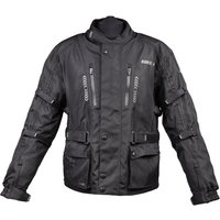 Image of Bike It Triple Black All-Weather Waterproof Adventure Touring Motorcycle Jacket
