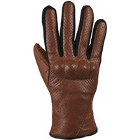 Image of Bike It Cruiser Gloves Air CGA Brown Leather Motorcycle Gloves