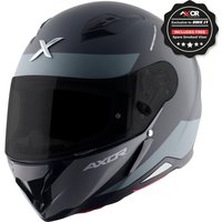 Image of Axor Hunter SH890 Full Face Helmet - Turbo Black Grey Matt