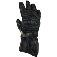 Image of Bike It Ultimate Track Gloves UTG Sports Leather Motorcycle Glove
