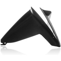 YA018NO - WRS Wind Deflectors For Yamaha XTZ 690 2019-2022 - Black