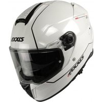 Image of Axxis Hawk Evo SV Solid A0 Pearl Gloss White Helmet
