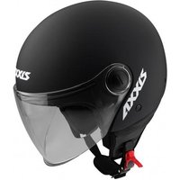 Image of Axxis Square Solid A1 Matt Black Helmet
