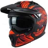 Image of Axxis Hunter SV Oni B5 Matt Red Helmet