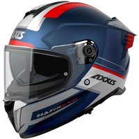 Image of Axxis Hawk Evo SV Daytona C7 Matt Blue Helmet
