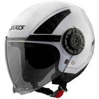Image of Axxis Metro Solid A0 Gloss Pearl White Helmet