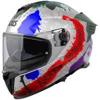 Image of Axxis Hawk Evo SV Sick Joke A2 Matt Grey Helmet
