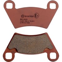 Image of 07PO07SD - Brembo SD Prime Sintered Brake Pads For Polaris Ranger 500 2X4 2004-2009 Rear