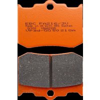 Image of FA216/3V - EBC Semi-Sintered Vee Series Brake Pads For Indian Spirit 88 2002-2023 Fit Front Or Rear