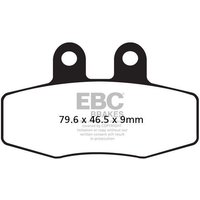 FA132 - EBC FA Series Organic Grimeca Brake Pads For KTM EGS 125 1993 Fit Front Or Rear