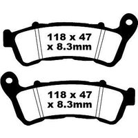 SFA388HH - EBC SFA-HH Series Sintered Scooter Brake Pads For Honda FES 125 S-Wing ABS 2007-2012 Front