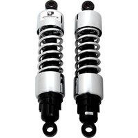 Image of 412-4072C - Progressive Suspension 412 Series Shocks For Harley Davidson FLH 1868 ABS 2021 330mm (13.00") - Chrome