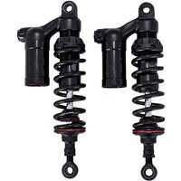 Image of 990-1011 - Progressive Suspension 990 Series Piggyback Shocks For Harley Davidson FXD 1340 1995-1998 343.00 mm (13.50") - Black