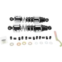 Image of 412-4212C - Progressive Suspension 412 Series Cruiser Shocks For Honda CB1000C 1983 330.00 mm (13.00") - Black/Chrome