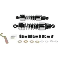 Image of 412-4211C - Progressive Suspension 412 Series Cruiser Shocks For Laverda 1000 3C 1972-1976 330mm (13.00") - Black/Chrome