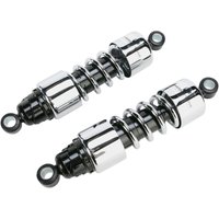 Image of 412-4257C - Progressive Suspension 412 Series Cruiser Shocks For Honda VT750C Shadow Aero 2004-2016 292mm (11.50") - Black/Chrome