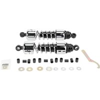 Image of 412-4207C - Progressive Suspension 412 Series Cruiser Shocks For Yamaha FZX 700 1986-197 318mm (12.50") - Black/Chrome