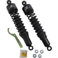 Image of 412-4265B - Progressive Suspension 412 Series Shocks For Triumph Bonneville 1200 T120 ABS 362.00 mm (14.25") - Black