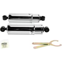 Image of 412-4042C - Progressive Suspension 412 Series Shocks For Harley Davidson FXD 1340 1995-1998 305.00 mm (12.00") - Chrome